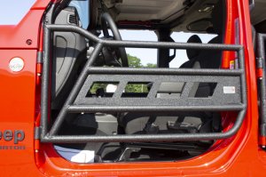 Jeep Wrangler JL Tube Doors - Front + Rear - Fishbone Offroad - Black textured - `18-`27
